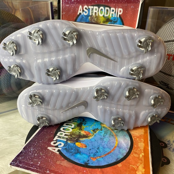 🆕 Nike	React Vapor 2 White Metallic Golf - Mens - Picture 5 of 13